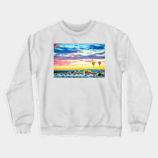 Albuquerque Hot Air Balloon Fiesta Crewneck Sweatshirt